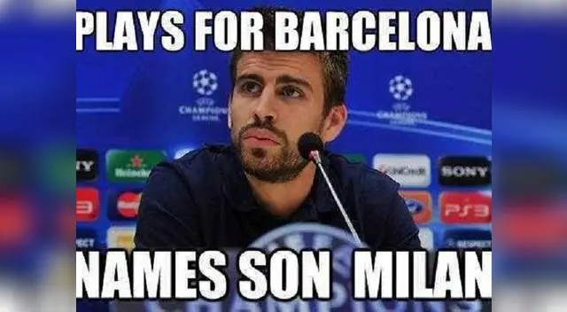 Milan Piqué Mebarak tiene sus memes Milan Piqué Mebarak tiene sus memes