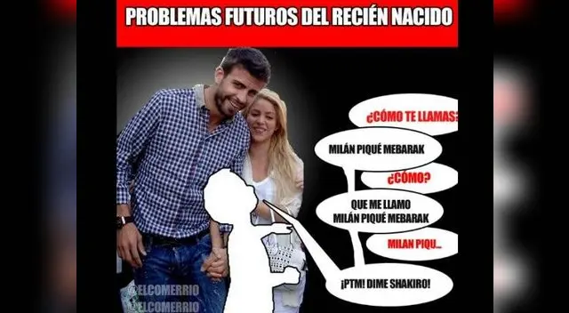 Milan Piqué Mebarak tiene sus memes Milan Piqué Mebarak tiene sus memes
