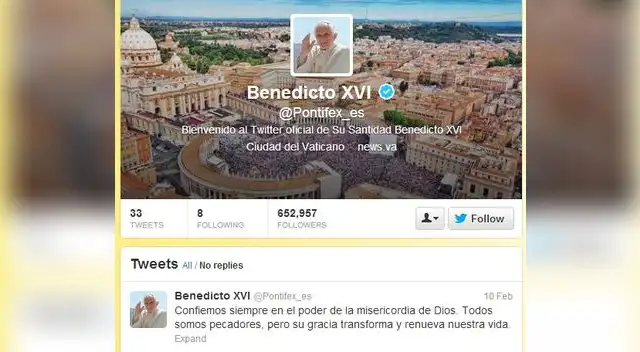 Papa Benedicto XVI renuncia a su puesto. Papa Benedicto XVI renuncia a su puesto.