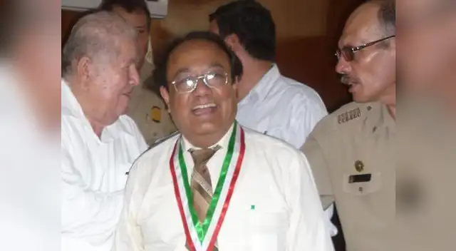 Por muerte del vicepresidente regional de Amazonas, Augusto Wong López.