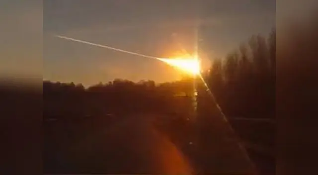 Imágenes del Meteorito caído en Rusia y que dejó más de 500 afectados. Imágenes del Meteorito caído en Rusia y que dejó más de 500 afectados.