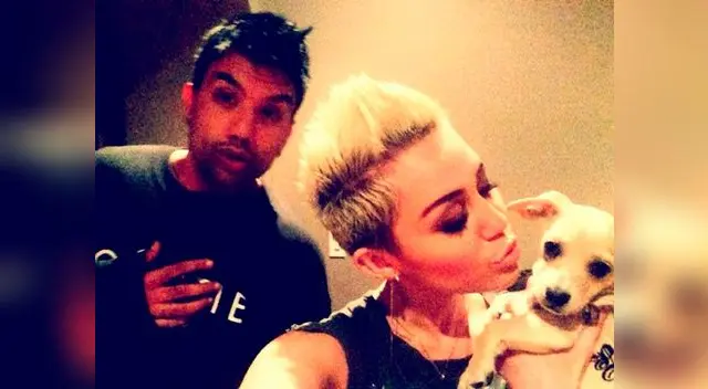 Miley Cyrus se enamoró de Bean ni bien la vio. Miley Cyrus se enamoró de Bean ni bien la vio.