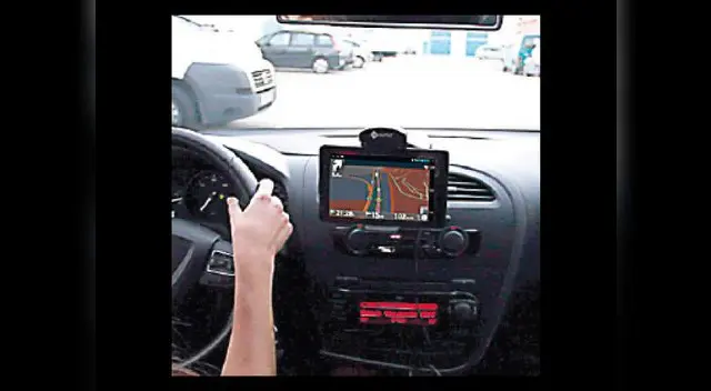 El GPS te indica el camino.