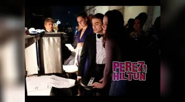Kristen Stewart y Daniel Radcliffe juntos en la ceremonia del Oscar.