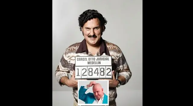 Parra, sin cabello, como luce actualmente.