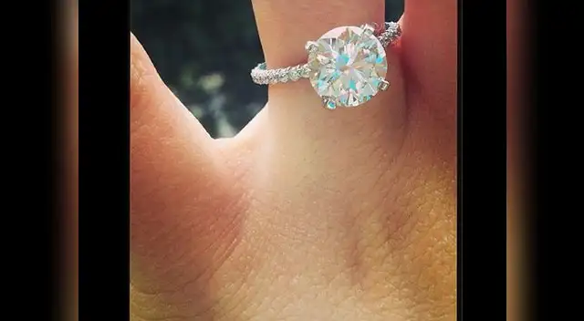 Anillo de compromiso de Jamie Lynn, hermana de Britney Spears.