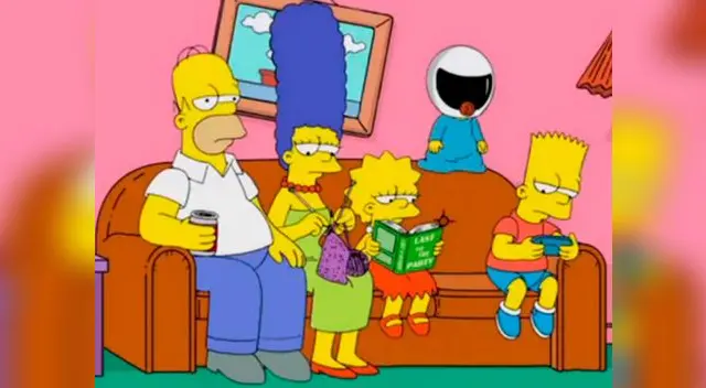 Los Simpson demuestran sus movimientos en el "Harlem Shake".
