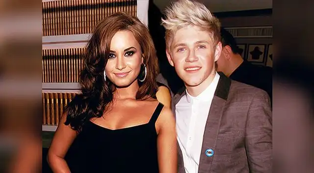 Demi Lovato y Niall Horan de One Direction
