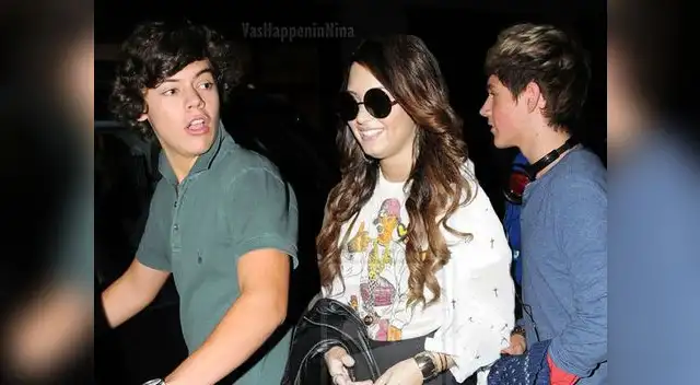 Demi Lovato y Niall Horan de One Direction