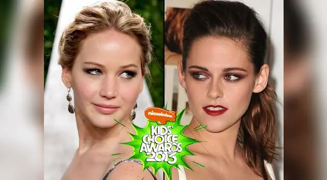 Kristen Stewart y Jennifer Lawrence medirán fuerzas en los Kids Choice Awards. Kristen Stewart y Jennifer Lawrence medirán fuerzas en los Kids Choice Awards.