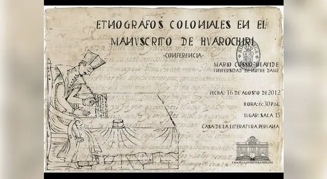 Toma nota: Los manuscritos expresan cómo fue la relación existente entre los dioses y el hombre andino. Toma nota: Los manuscritos expresan cómo fue la relación existente entre los dioses y el hombre andino.