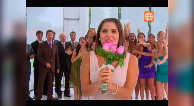 Escena de la boda entre Fernanda de las Casas y Mick. Todo era un sueño de Francesca Maldini.