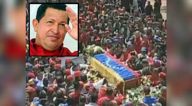 Féretro de de Hugo Chavez siendo llevado a la Academia Militar Féretro de de Hugo Chavez siendo llevado a la Academia Militar