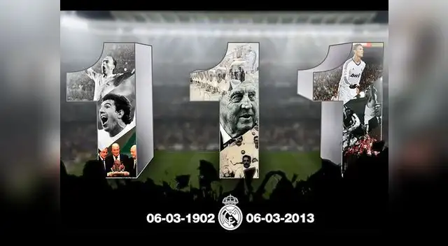 Real Madrid, un grande del fútbol mundial, cumple 11 años
