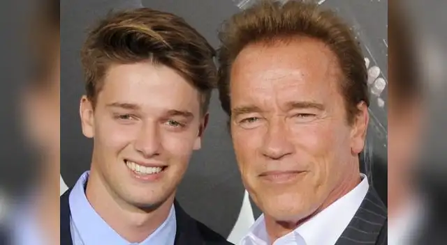 Padre e hijo: Patrick y Arnold Schwarzenegger