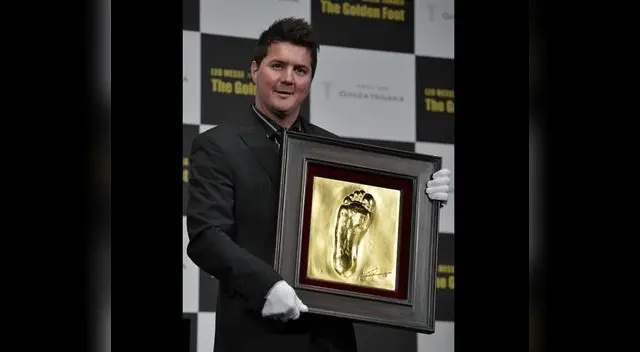 Lionel Messi: inmortalizan su pie de oro.