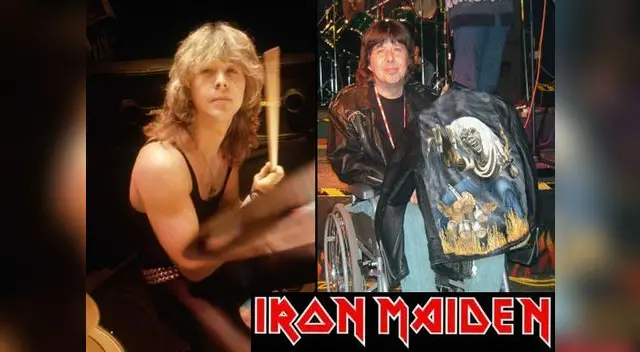 Clive Burr, ex baterista de Iron Maiden falleció tras larga batalla contra la esclerosis múltiple