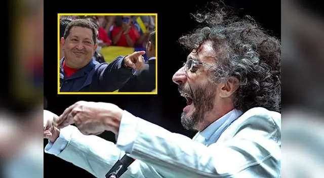 Fito Paez arremete contra detractores de Hugo Chavez el día de su 50 cumpleaños.