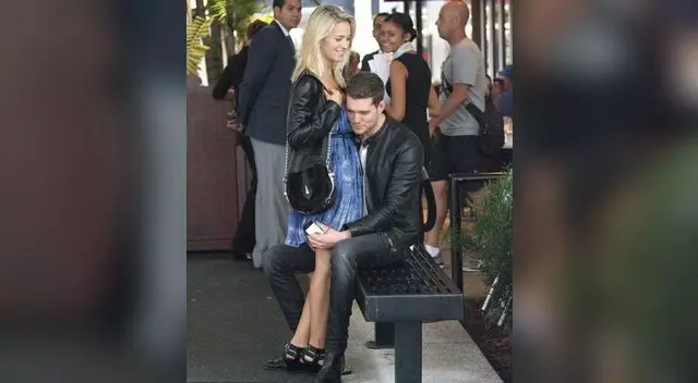 Luisana Lopilato y Michael Bublé en la dulce espera. Luisana Lopilato y Michael Bublé en la dulce espera.