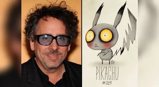 Los personajes de Pokemon desde la visión de Tim Burton.