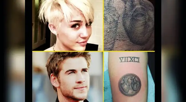 Miley Cyrus se tatuó dos corazones en el brazo.