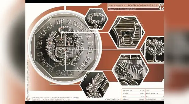 Templo inca Huaytará es la nueva imagen de la colección Riqueza y Orgullo del Perú Templo inca Huaytará es la nueva imagen de la colección Riqueza y Orgullo del Perú