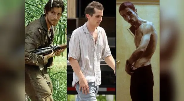 Christian Bale acostumbrado a radicales cambios como en Rescate al amanecer, El Peleador y El Maquinista.