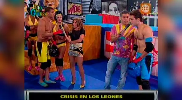 Discusión entre los capitales del programa Esto es guerra.