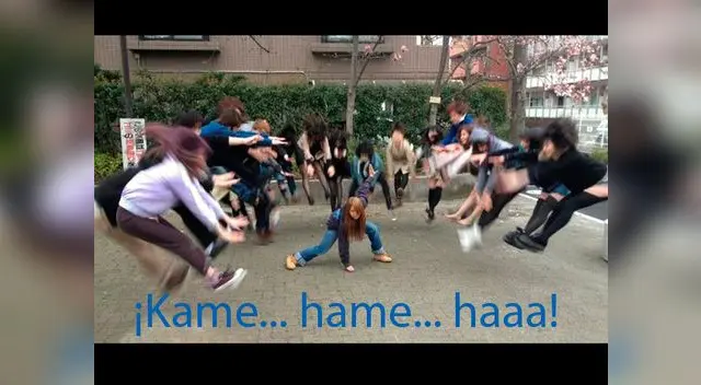 Kame Hame Ha. Kame Hame Ha.
