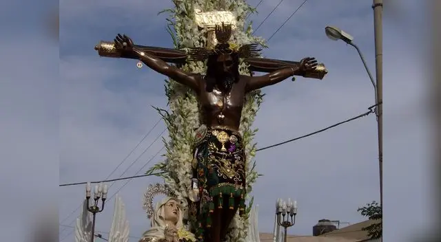 Fieles acompañarán el recorrido procesional del Señor de Luren de Ica.