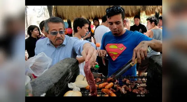 Semana Santa: Ateos disfrutaron de delicioso asado de carne.