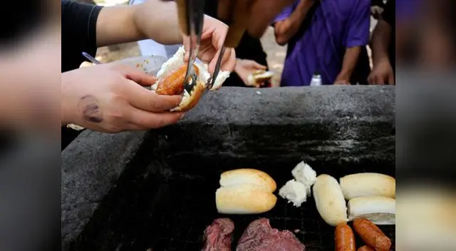 Semana Santa: Ateos disfrutaron de delicioso asado de carne.