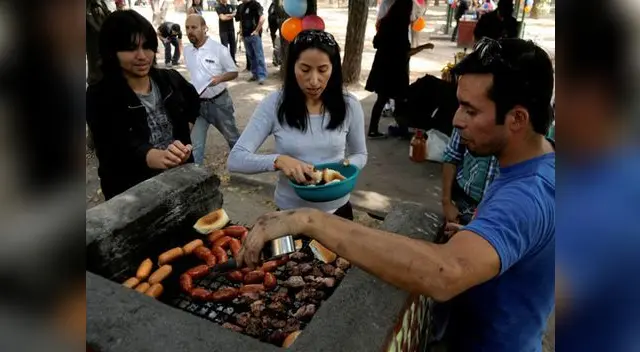 Semana Santa: Ateos disfrutaron de delicioso asado de carne.