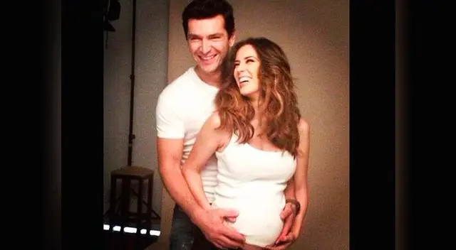 Jacqueline Bracamontes con su esposo. Jacqueline Bracamontes con su esposo.