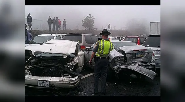 75 autos colisionan en una autopista de Virgnia acabando con la vida de 3 personas y dejando herida a otras 25. 75 autos colisionan en una autopista de Virgnia acabando con la vida de 3 personas y dejando herida a otras 25.