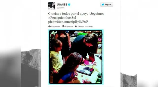 Libro autobiografo de Juanes se convirtió en tranding topic en Twitter.