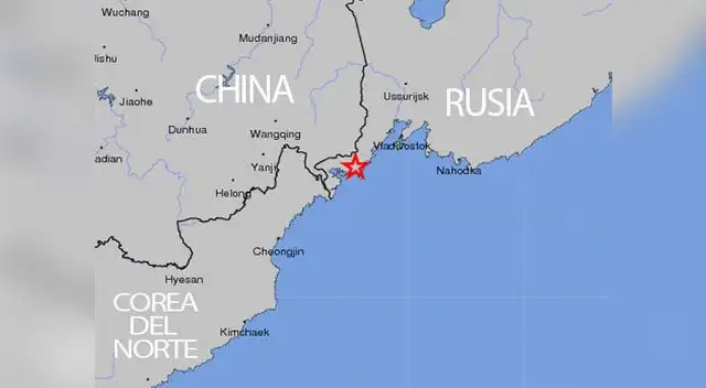 Fuerte sismo se sintió en Rusia, cerca a la frontera con Corea del Norte.