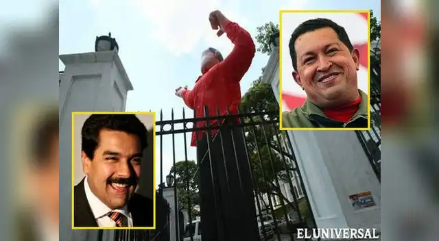 Muñecos inflables de Hugo Chávez decoran varias zonas de Caracas, haciendo campaña para Nicolás Maduro. Muñecos inflables de Hugo Chávez decoran varias zonas de Caracas, haciendo campaña para Nicolás Maduro.