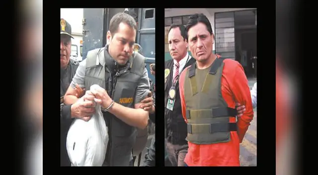 Los acusados por la muerte del hincha aliancista Walter Oyarce.