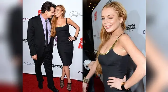 Lindsay Lohan llegó tarde a premier de Scary Movie 5 en Hollywood.
