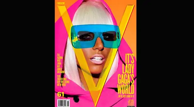 Lady Gaga será portada de la revista V.