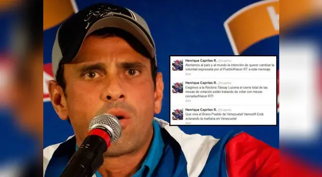 Henrique Capriles Radonsky, candidato presidencial de Venezuela.