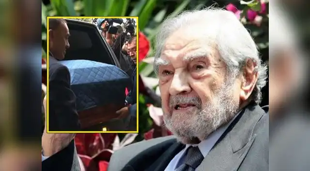 Líder histórico del Apra, Armando Villanueva del Campo, fue embalsamado y sus restos serán sepultados en el cementerio El Ángel. (Fuente: RPPTv)