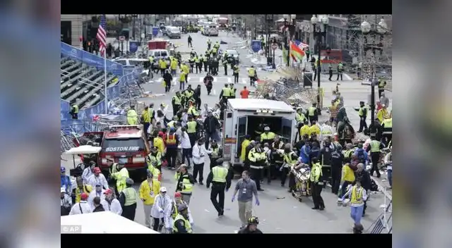 Explosiones en la maratón de Boston dejaron hasta el momento dos muertos y 22 heridos.