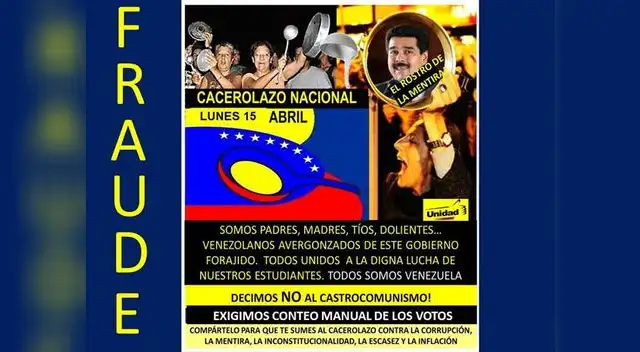 Nicolás Maduro fue proclamado Presidente de Venezuela y oposición convoca a cacerolazo esta noche. Nicolás Maduro fue proclamado Presidente de Venezuela y oposición convoca a cacerolazo esta noche.
