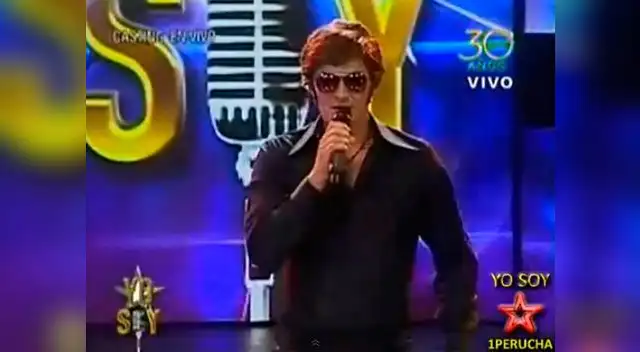 Carlos Alcántara se presentó en Yo soy.