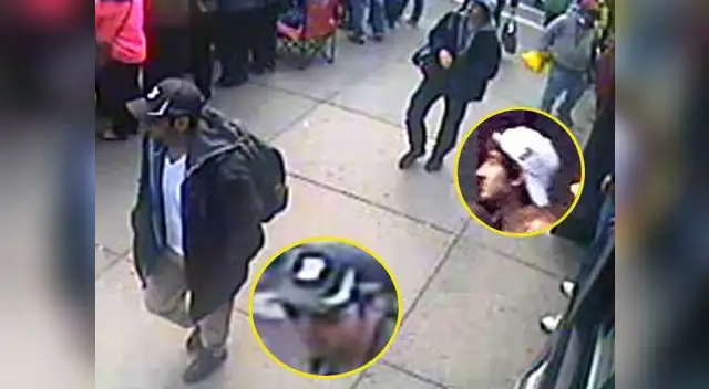 FBI dinfundió fotos y video de los sospechosos del atentado terrorista en la Maratón de Boston