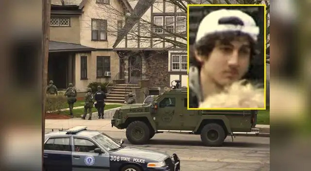 Dzhokhar Tsarnáev se dio a la fuga tras la muerte de su hermano y la policía de Boston realiza intensos operativos de búsqueda.