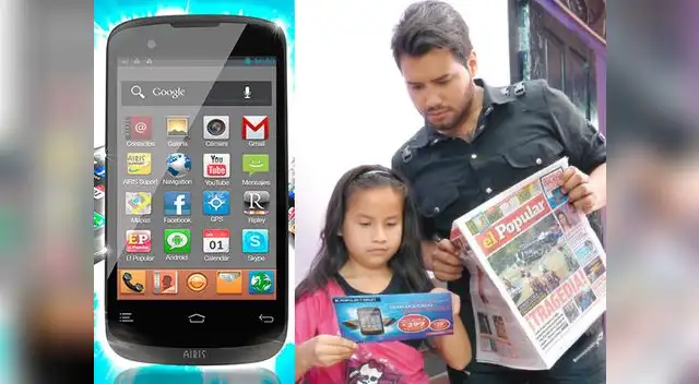 Junta los 15 cupones y canjea el super Samrtphone Airis que te trae El Popular por sólo S/.299.00 Junta los 15 cupones y canjea el super Samrtphone Airis que te trae El Popular por sólo S/.299.00