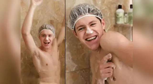 Niall Horan de One direction niega ser el joven que aparece desnudo en la ducha en una fotografía.